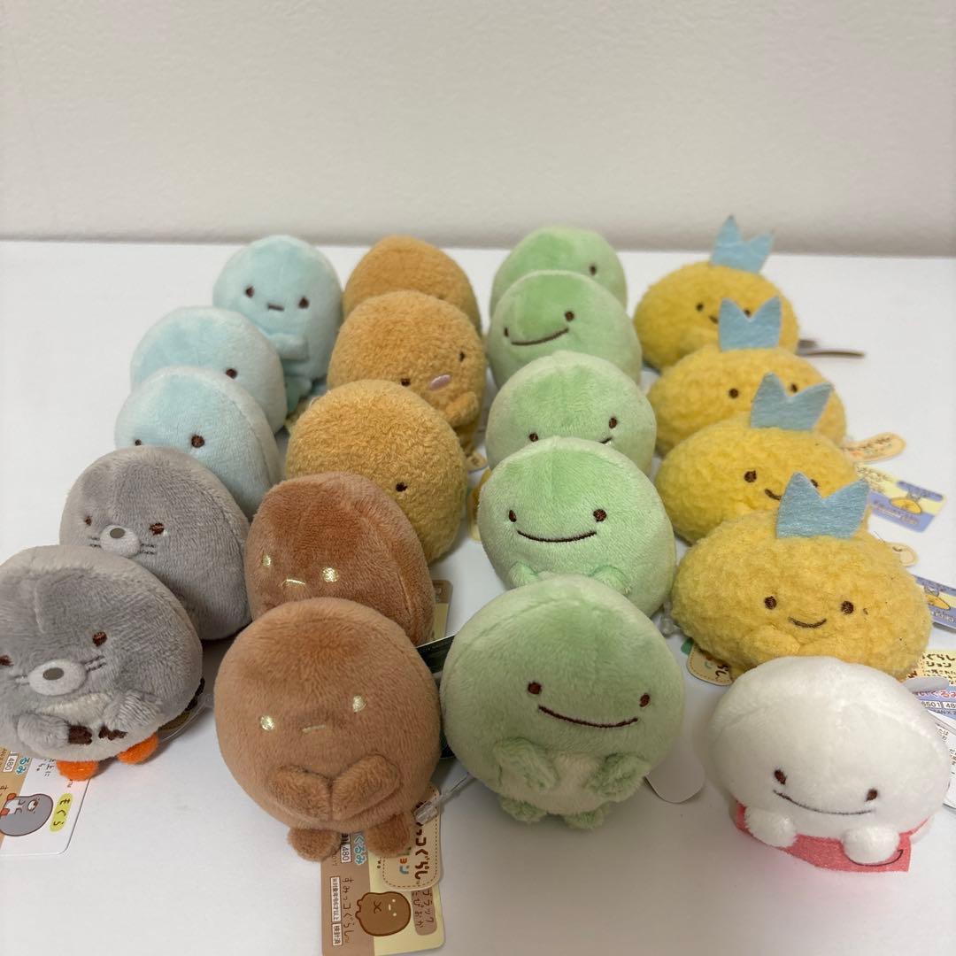 新品　すみっコぐらしコレクション　20点セット　もぐら　たぴおか　など