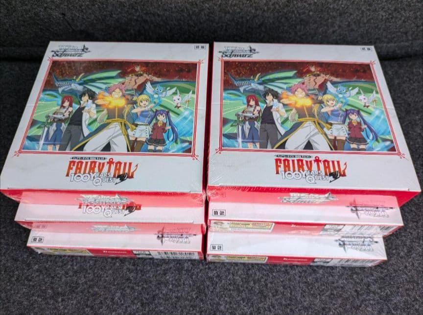 新品未開封　フェアリーテイル 100年クエスト 6box ヴァイスシュヴァルツ