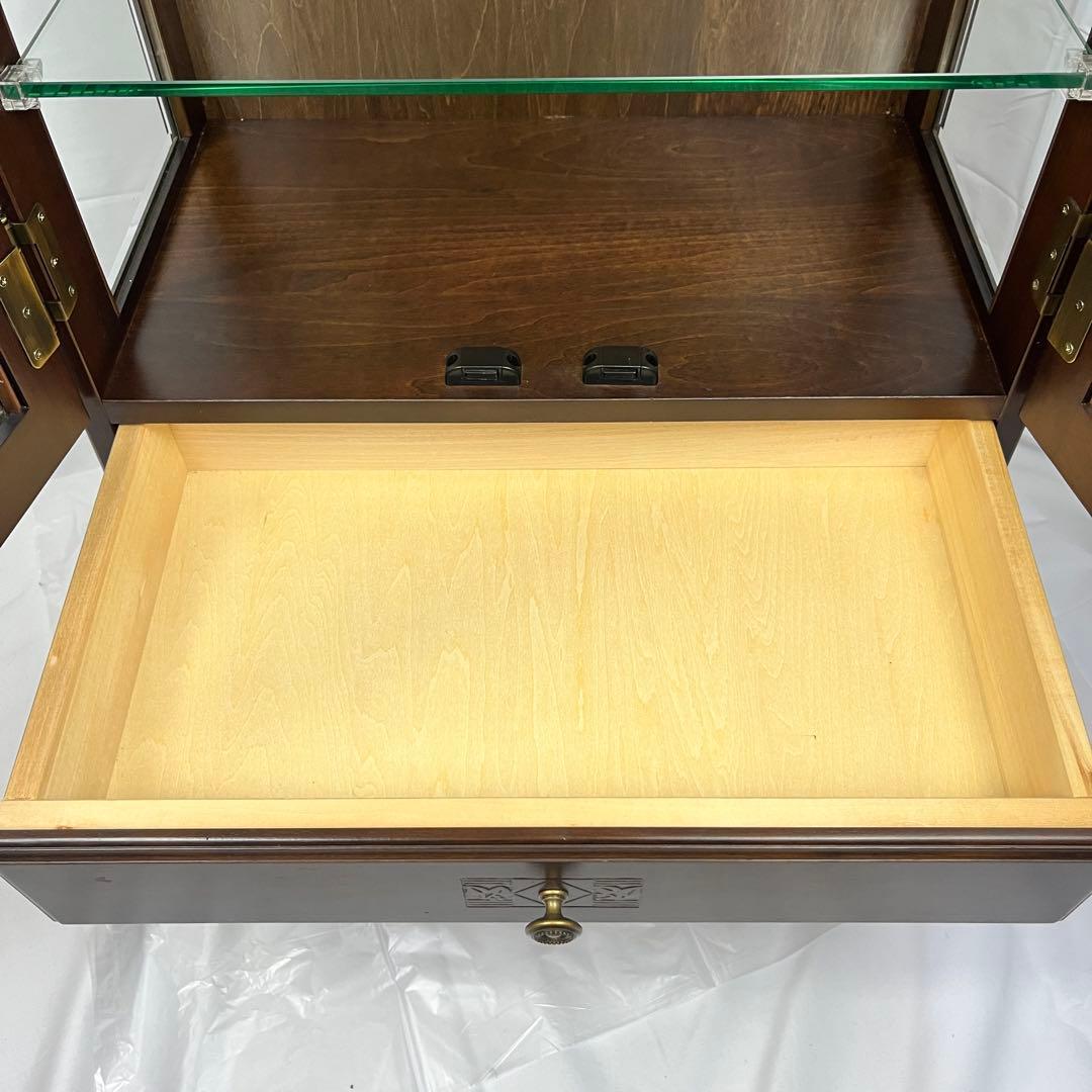 カリモク家具 Direttore キュリオケース 照明付