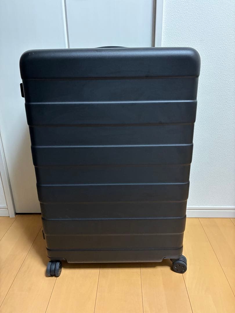 美品　無印良品 MUJI ハードキャリーケース 63L ブラック