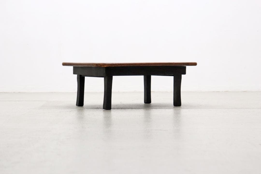 レトロ ちゃぶ台 座卓 机 ローテーブル テーブル 無垢材 折り畳み 文机