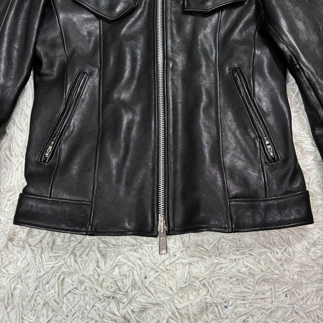 美品✨ Buffalo Bobs レザー ライダース BLACK