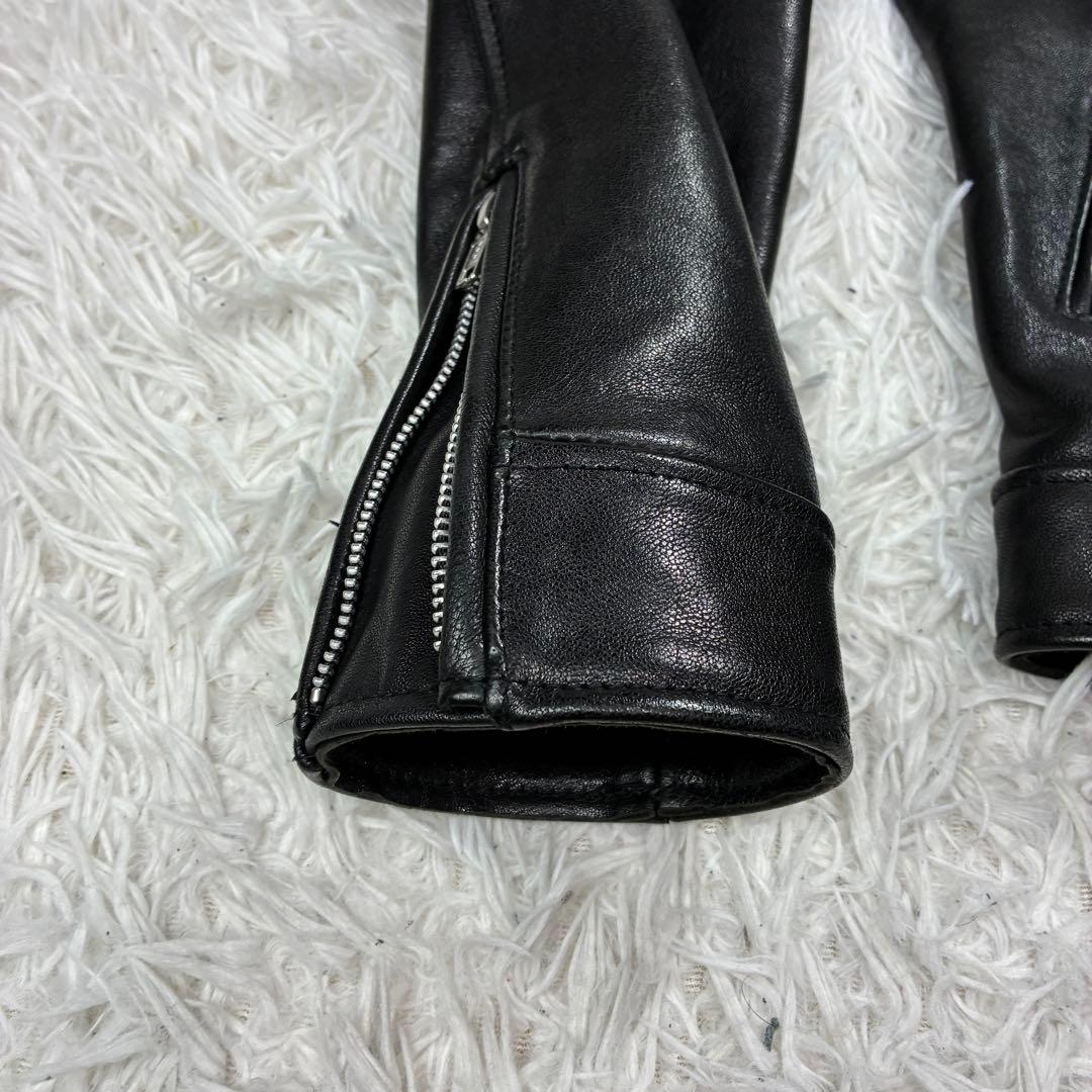 美品✨ Buffalo Bobs レザー ライダース BLACK