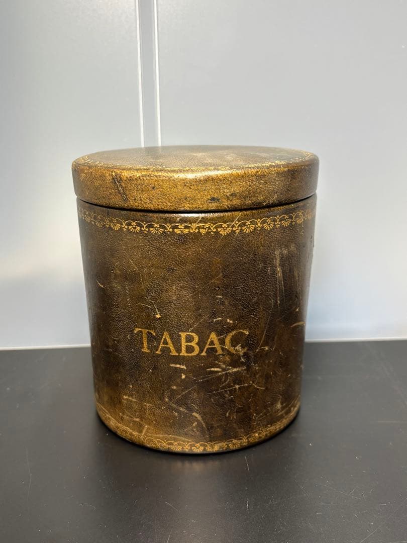 【超希少】ダンヒル タバコ入れ TABAC POT アンティーク DUNHILL