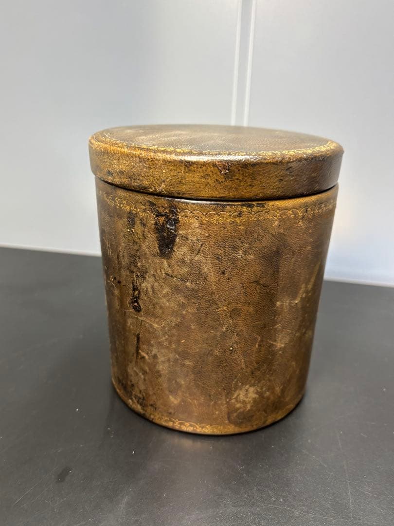 【超希少】ダンヒル タバコ入れ TABAC POT アンティーク DUNHILL