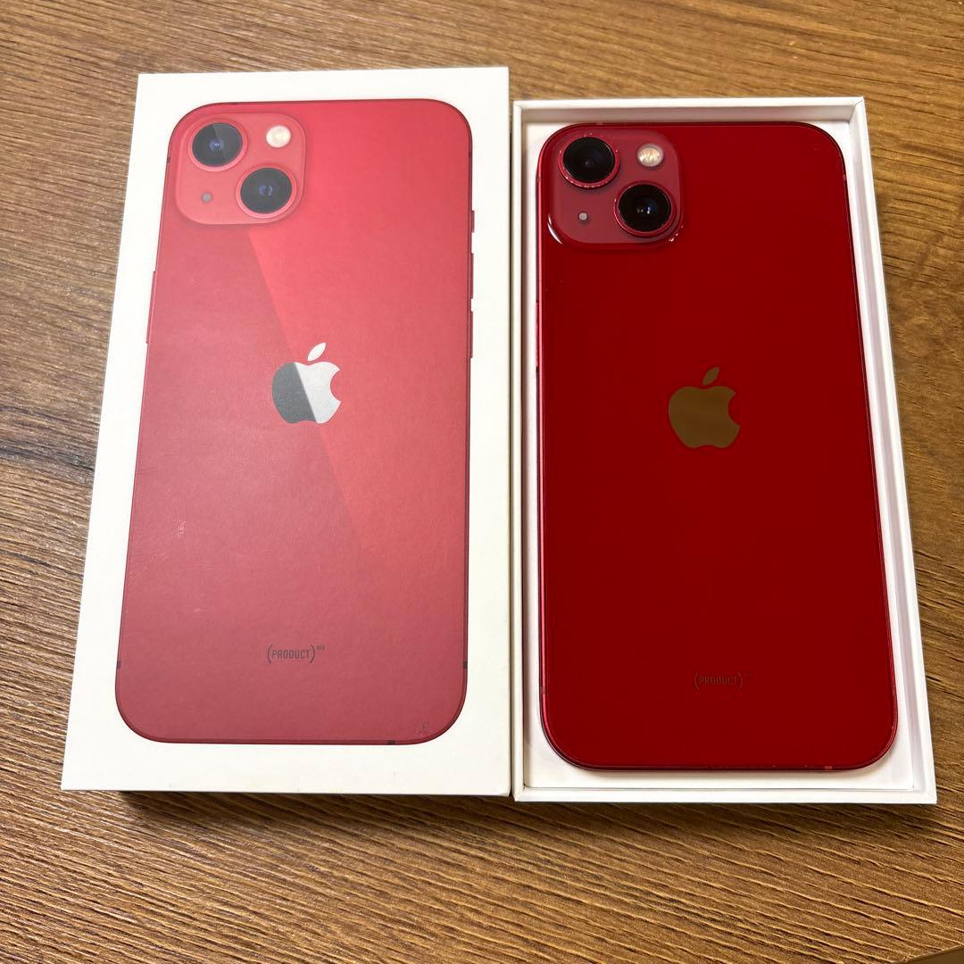 スマートフォン本体 Apple iPhone 13 128GB PRODUCT(RED)