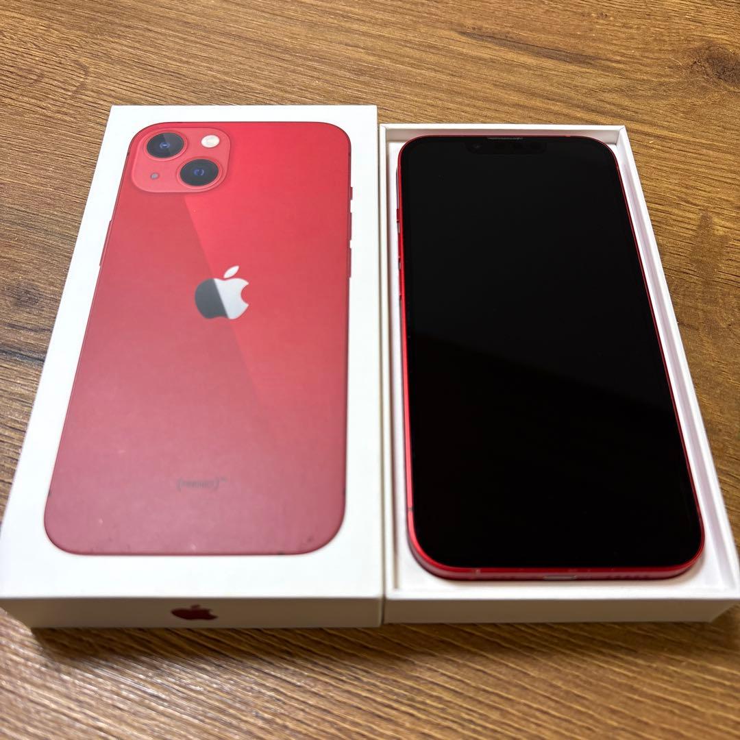 スマートフォン本体 Apple iPhone 13 128GB PRODUCT(RED)