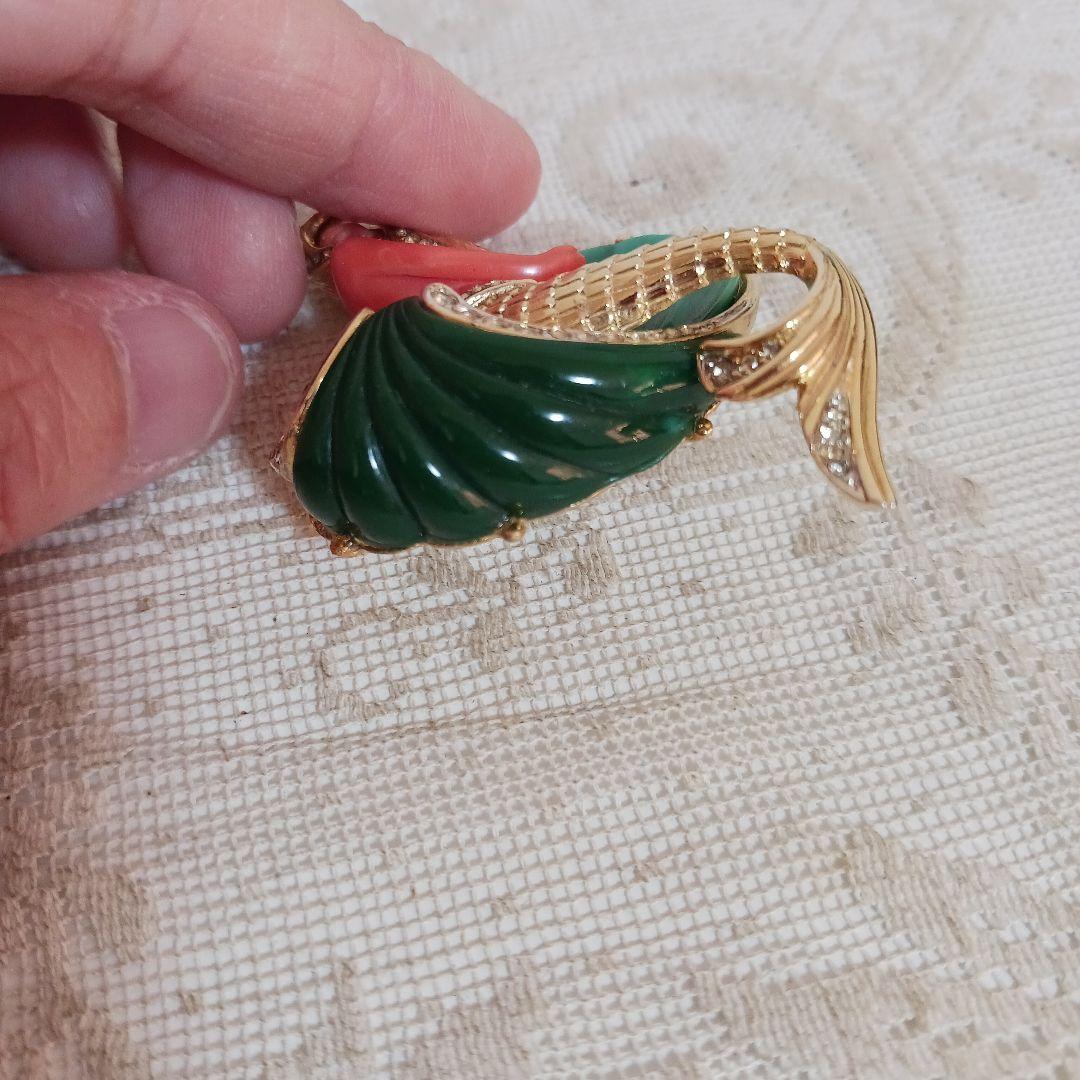 Hattie Carnegie 人魚 ブローチ