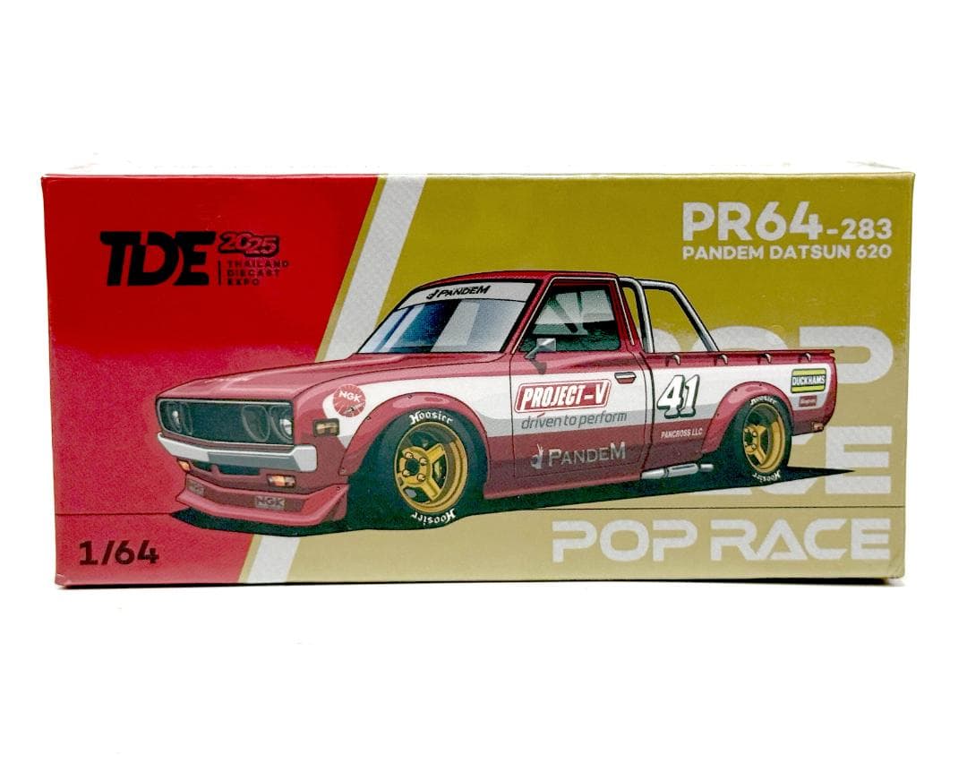 レア品【タイダイキャスト EXPO 限定 】POP RACE ダットサン 620