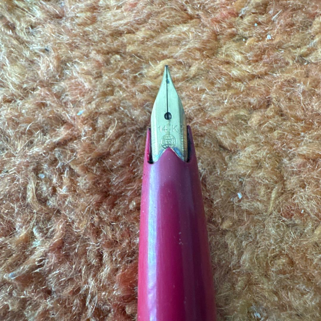 14金(585) 万年筆 4本(プラチナ パイロット 各2本) ペン先 ニブ