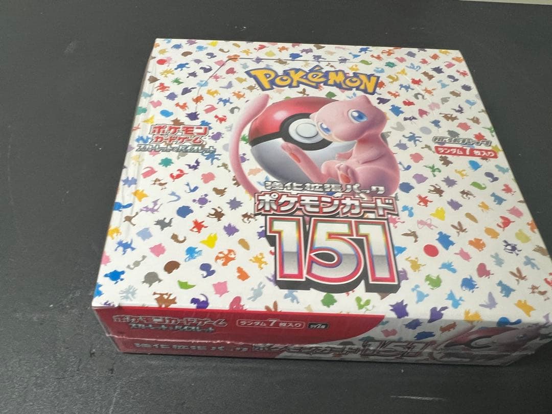 ◾️ポケモンカード151 ボックス　シュリンク付き　新品未開封