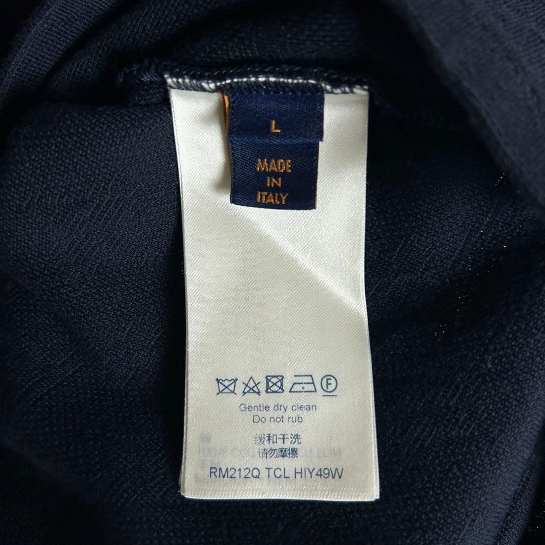 【人気Lサイズ】ルイヴィトン☆モノグラムポケットTシャツ ネイビー 入手困難