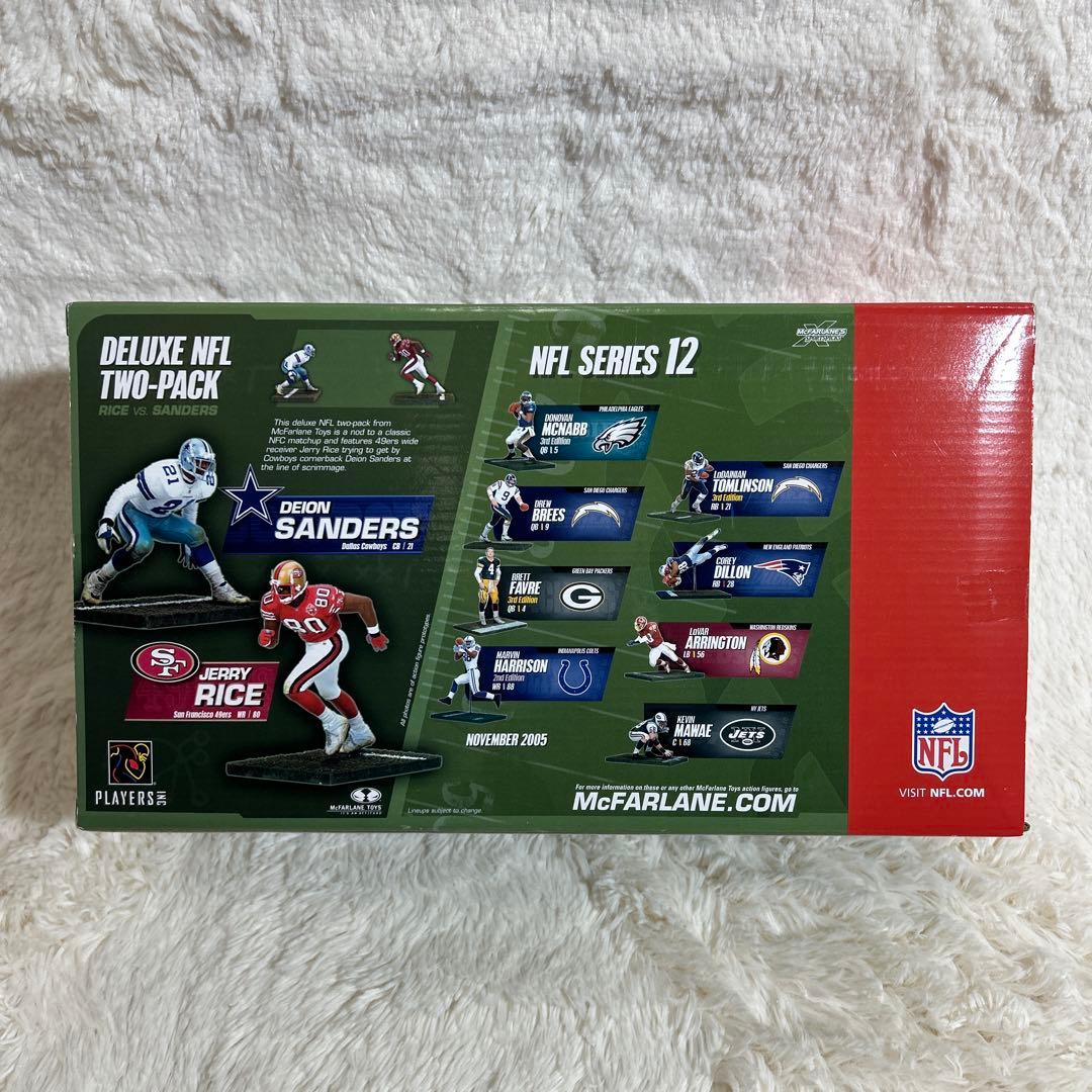 【美品】NFL Deion Sanders & Jerry Rice フィギュア
