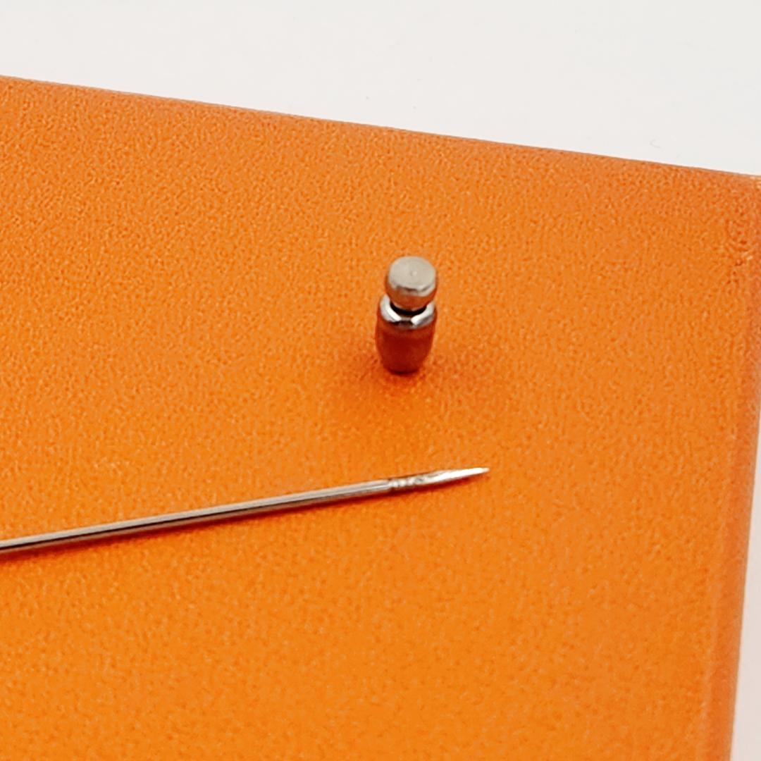 jun1♪エルメス HERMES セリエ ラペルピン ピンブローチ 箱付き