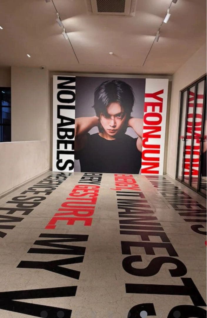 NO LABELSPART01 公開収録 リスパ　ヨンジュン　特典　キャップ