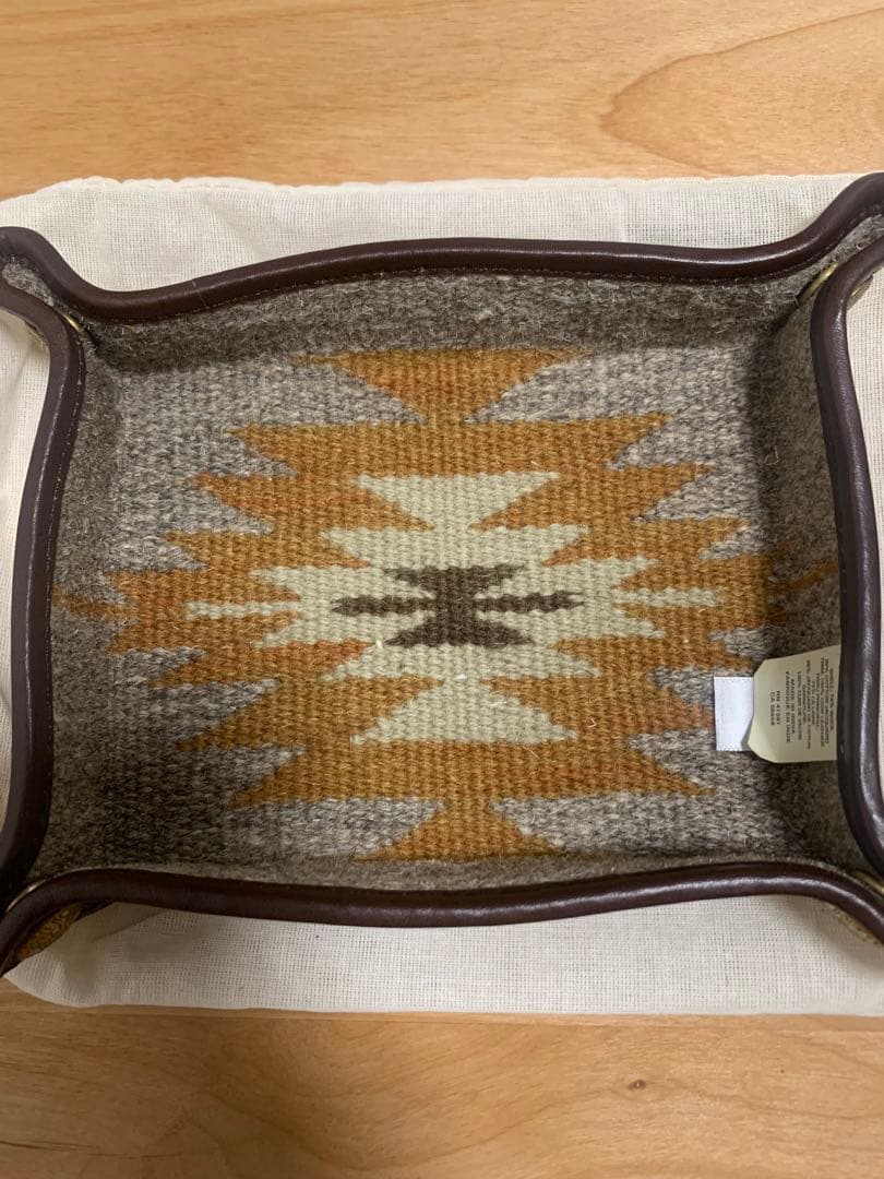 希少　新品未使用品　RRLハンドツールド レザー トレー　ダブルアールエル