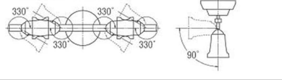 KOIZUMI 可動式シャンデリア ランプタイプスポットライト