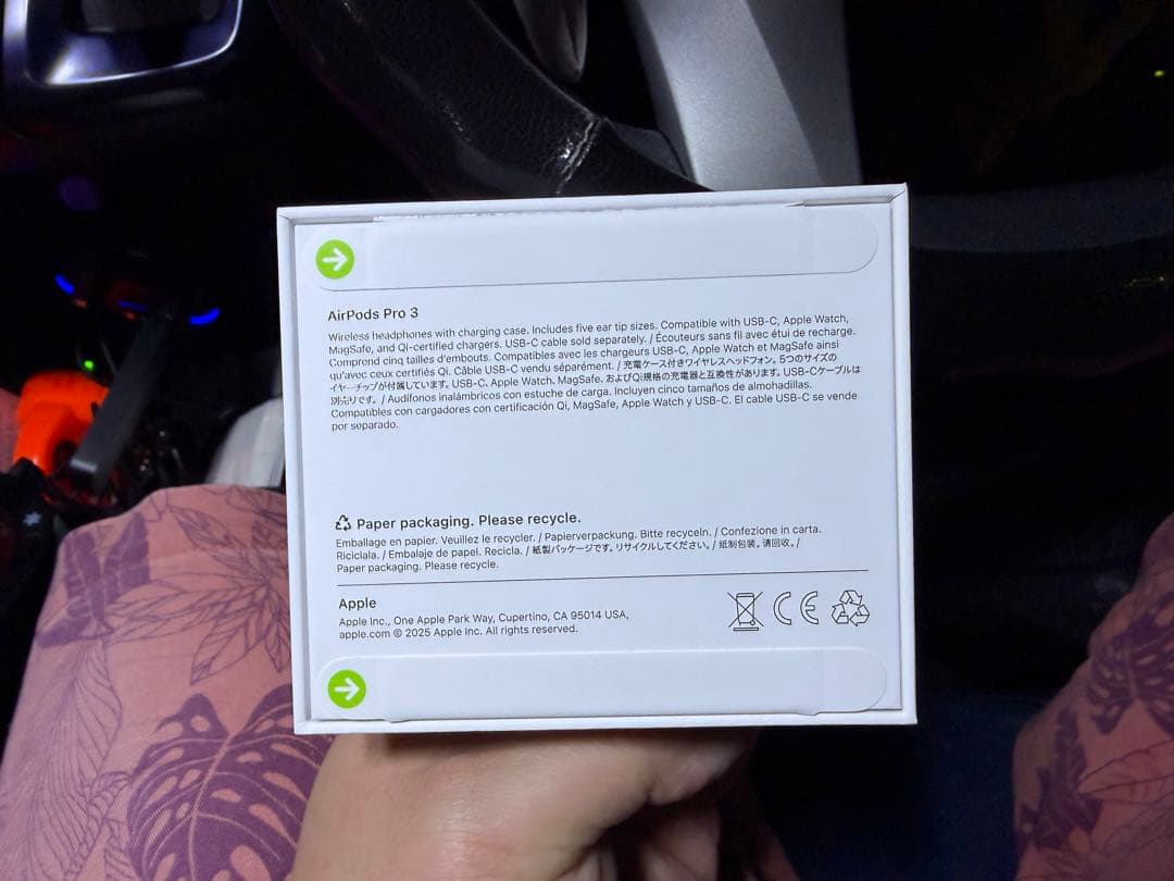 AirPods Pro 3 本体 USB-C充電対応