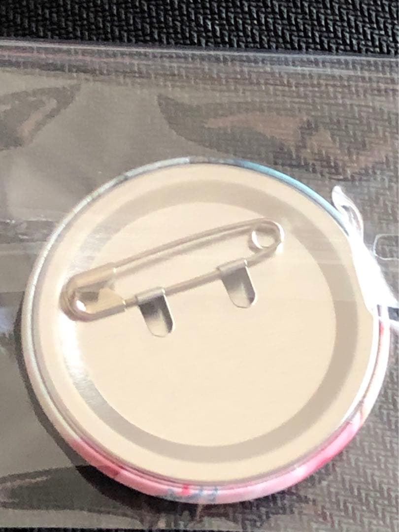 激レア　メガネっ娘（Anmi） ビーチ　フラミンゴver.缶バッジ