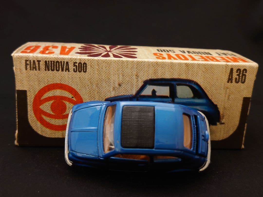 MEBE TOYS／メーベ　A-36FIAT 500（DINKY ／CORGI）