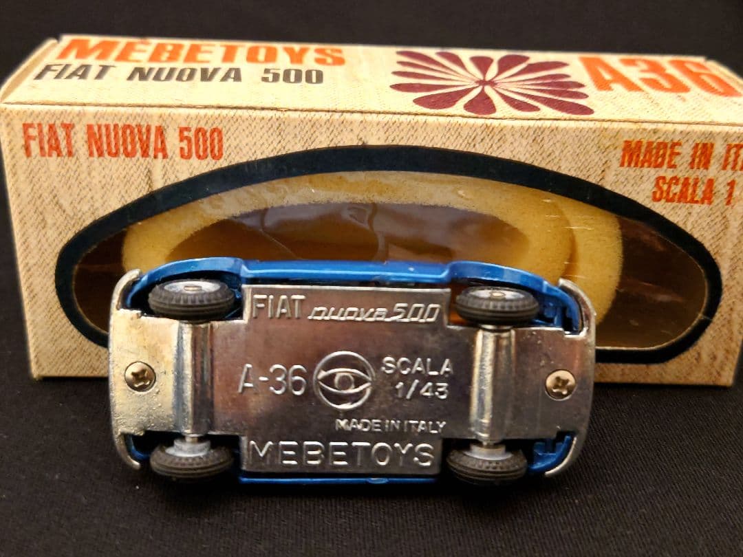MEBE TOYS／メーベ　A-36FIAT 500（DINKY ／CORGI）