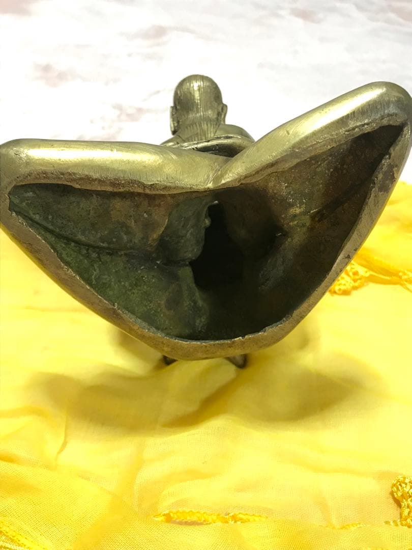 チベット密教/歓喜仏 高さ約16㎝ 約1kg/ヤブユム/シャクティ