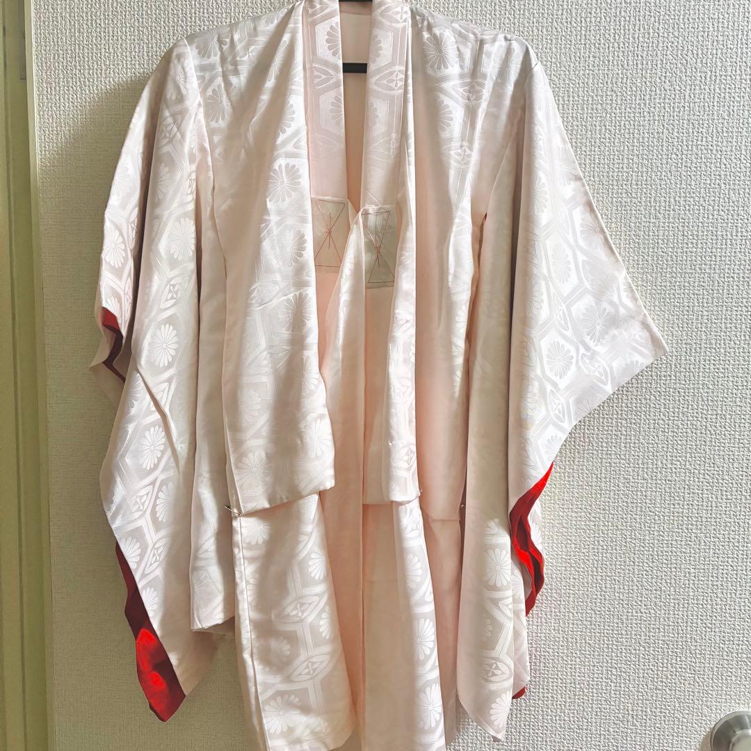 七五三 3歳 ＊ アンティーク 着物 ＊ 被布・長襦袢セット