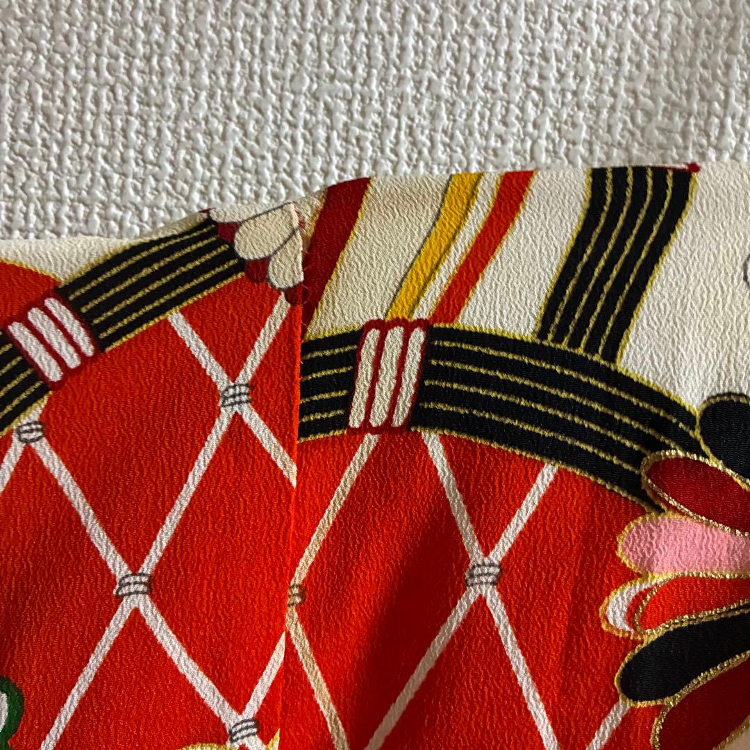 七五三 3歳 ＊ アンティーク 着物 ＊ 被布・長襦袢セット