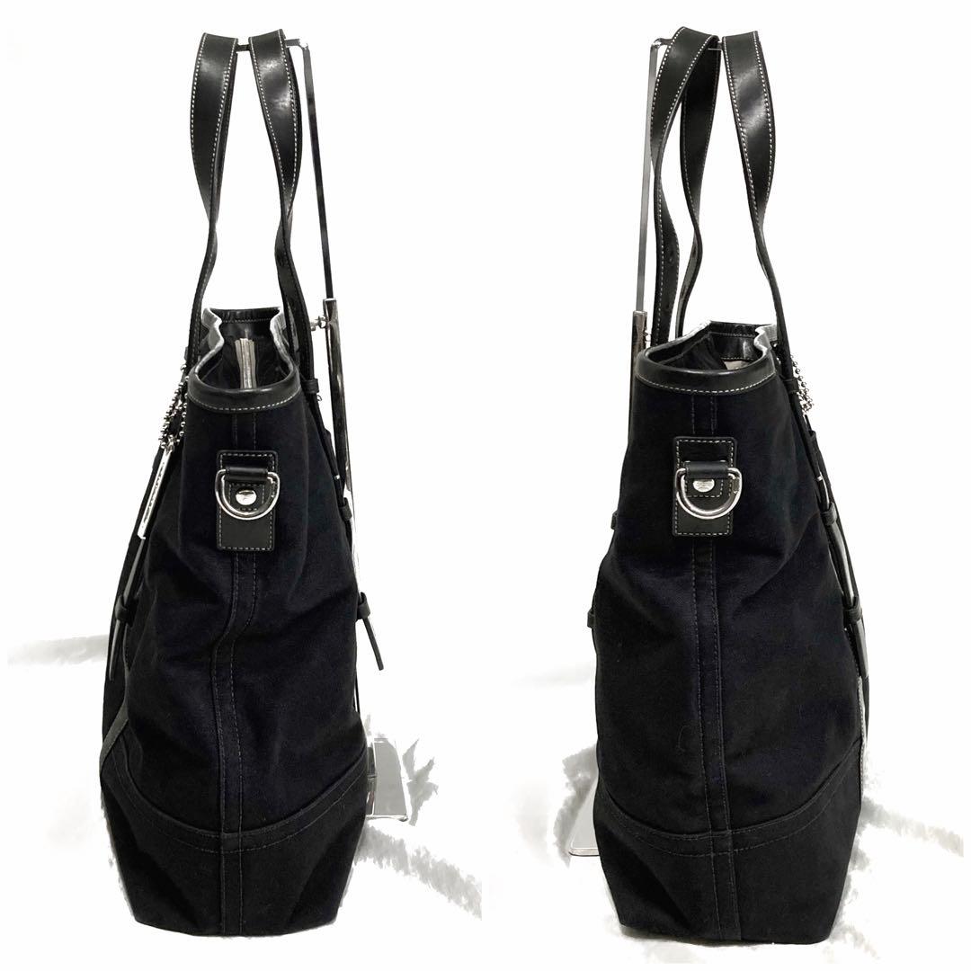 JT 美品 コーチ 大容量2wayビジネスバッグ A4・B4収納 斜め掛け