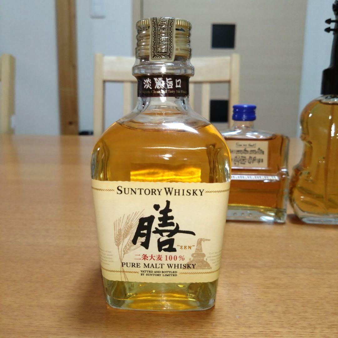 【昭和レトロ】◆サントリー◆膳◆リザーブピアノ型◆ローヤルバイオリン型◆古酒