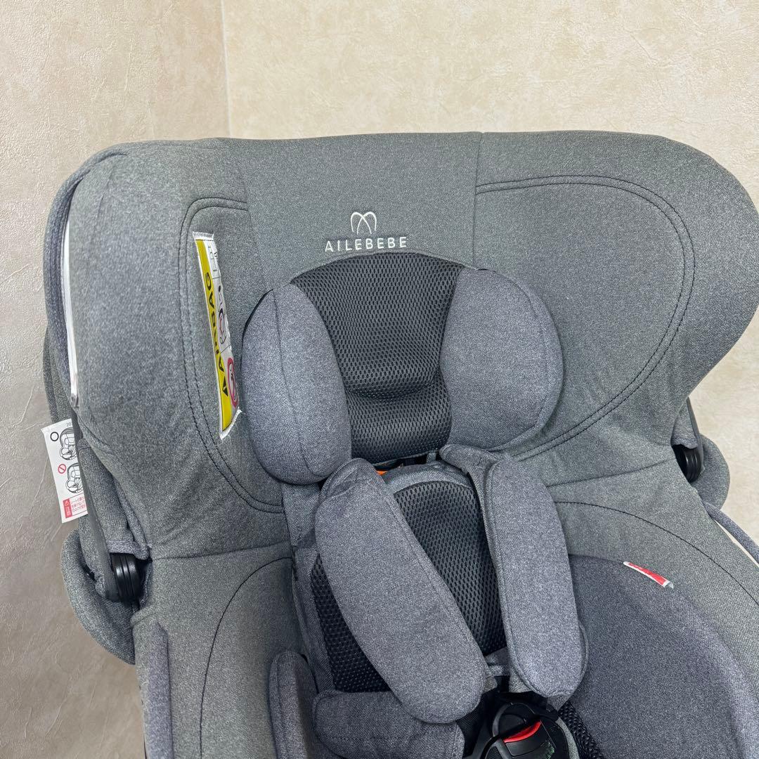 エールべべ　クルット4s プレミアム　グレー　新生児対応　チャイルドシート