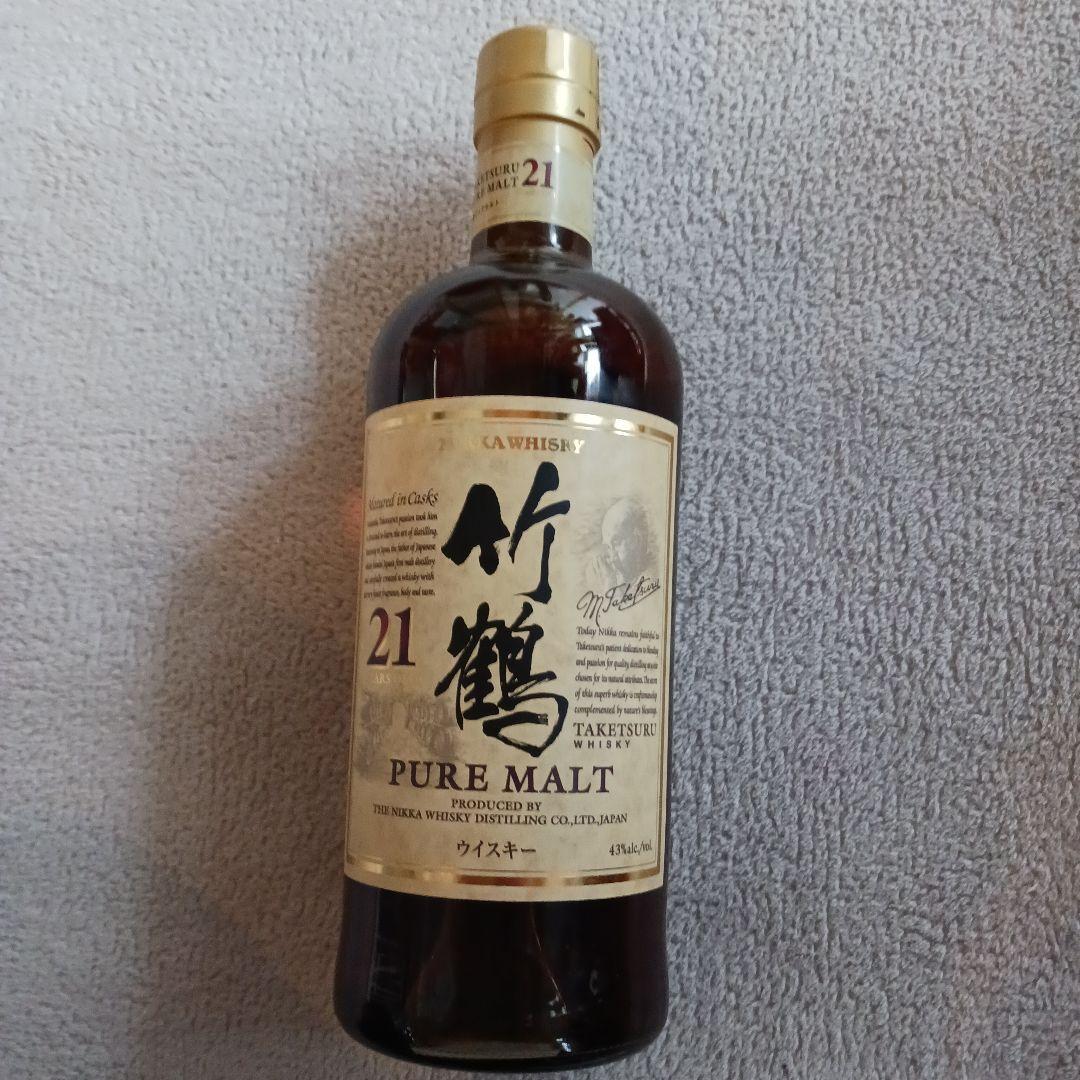 竹鶴 21年 ピュアモルトウイスキー 700ml