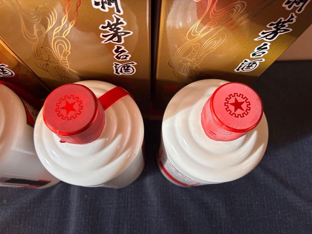 2024年最新貴州茅台酒 マオタイ酒 天女ラベル 53% 500ml 4本セット