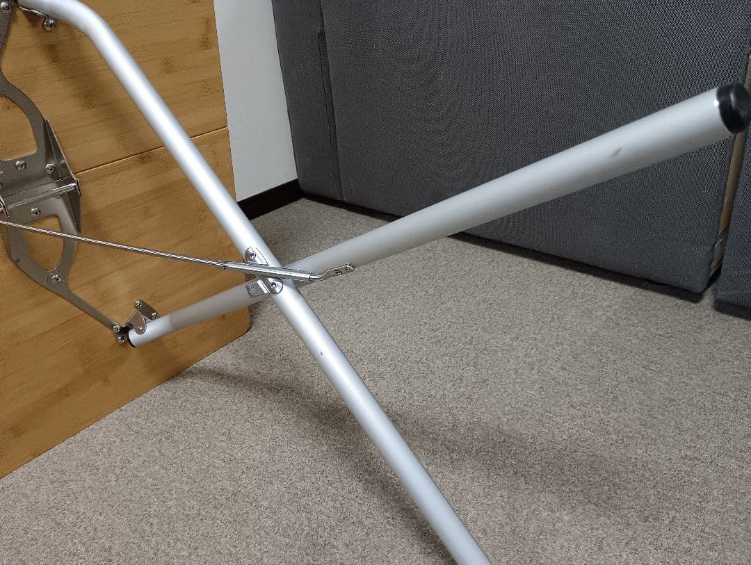 【美品】スノーピークワンアクションテーブルロング竹〈LV-015TR〉