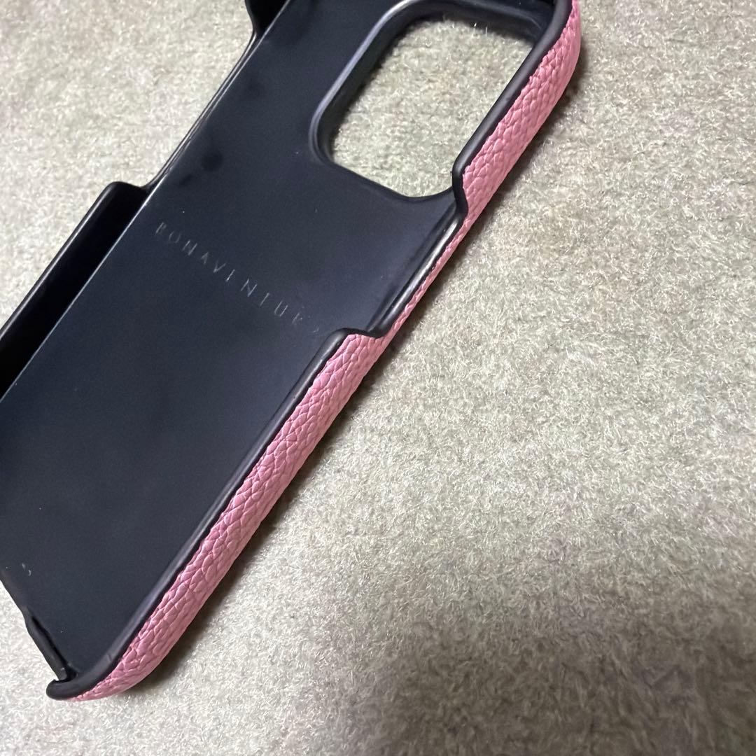 BONAVENTURA iPhone14proバックケース 限定タッフィーピンク