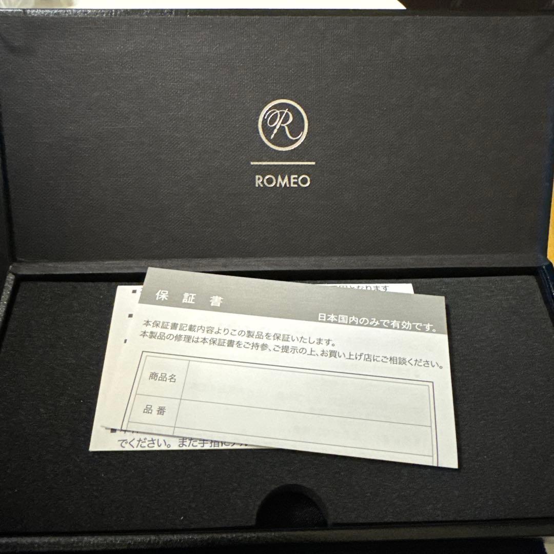 新品未使用　ロメオ 伊東屋 ROMEO Ｎｏ．３太軸 イタリアンアンバーＲ184