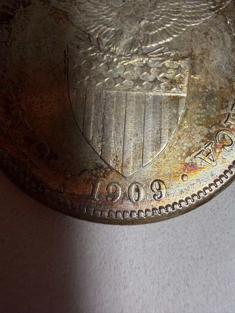 1909年 フィリピン 1ペソ 銀貨