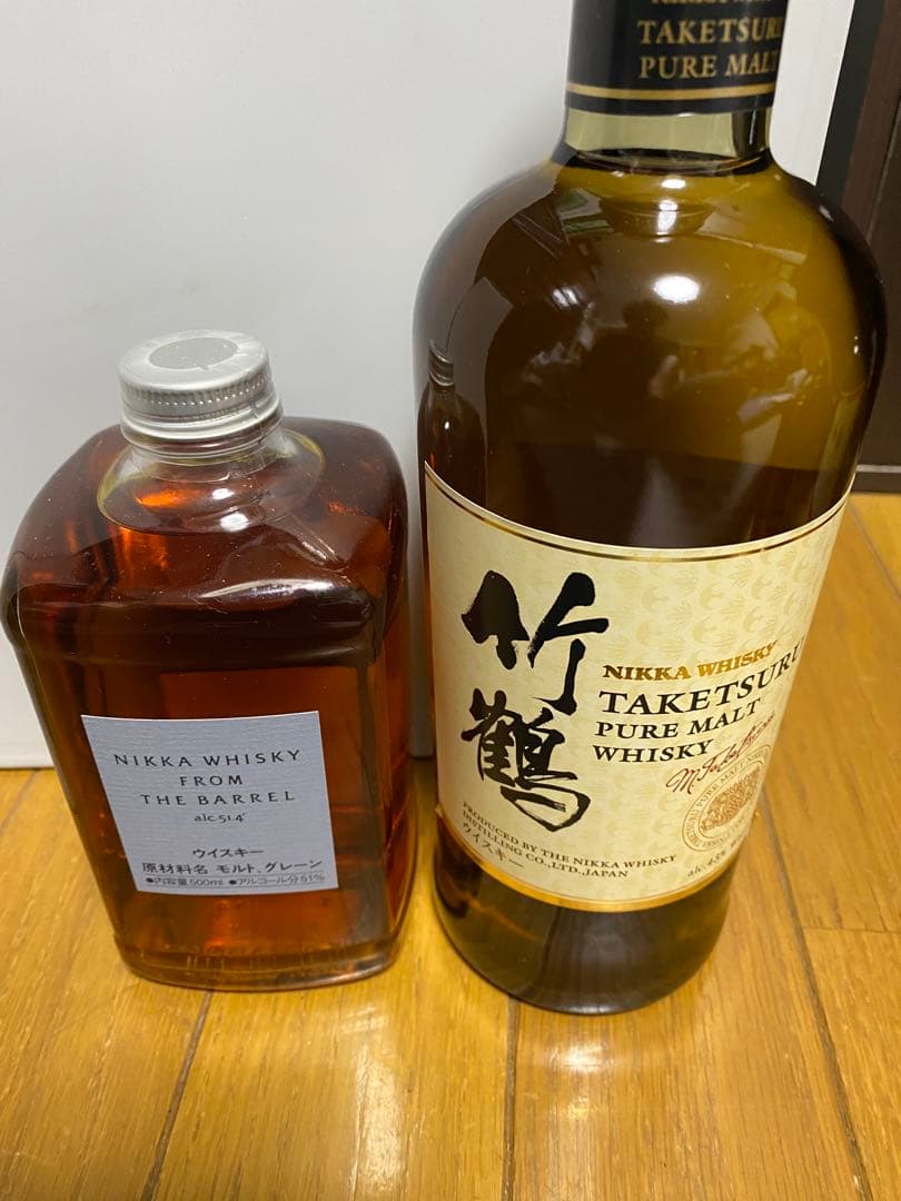 NIKKA TAKETSURU ピュアモルト & FROM THE BARREL