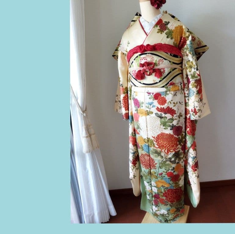 moma様429.アリスのティーパーティー振袖7点セット 正絹フルセット　成人式