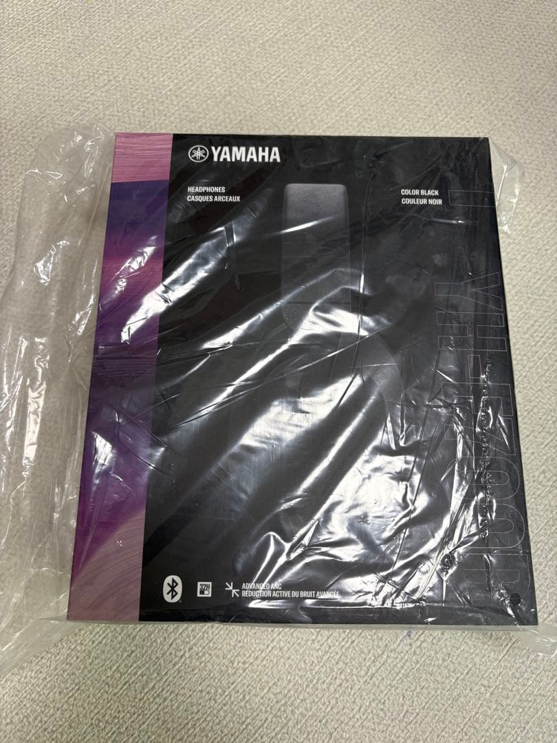 YAMAHA ワイヤレスヘッドホン　YH-E700B（ブラック）
