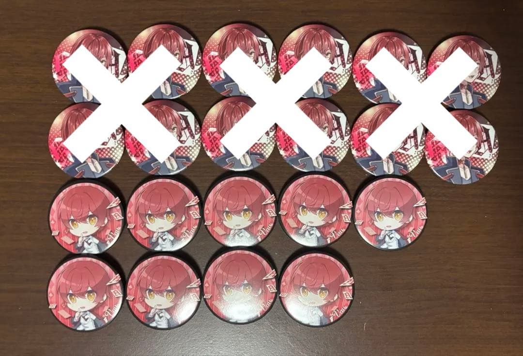 ばぁう 缶バッジ