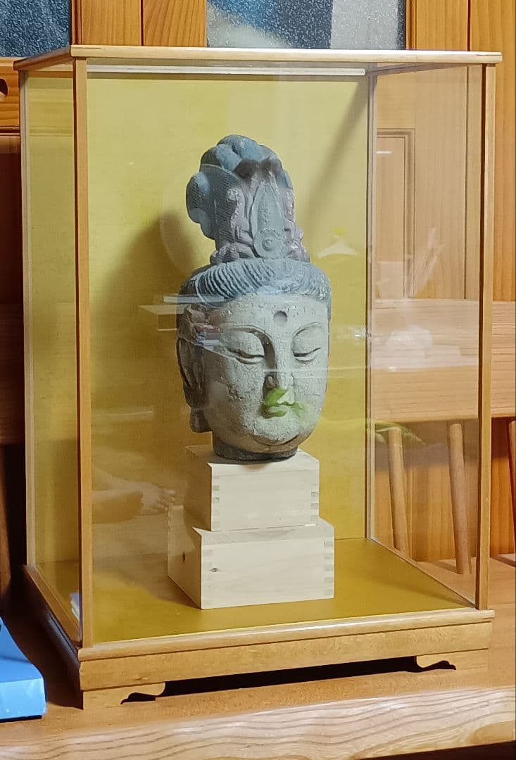 木造　仏頭 観音菩薩　仏像