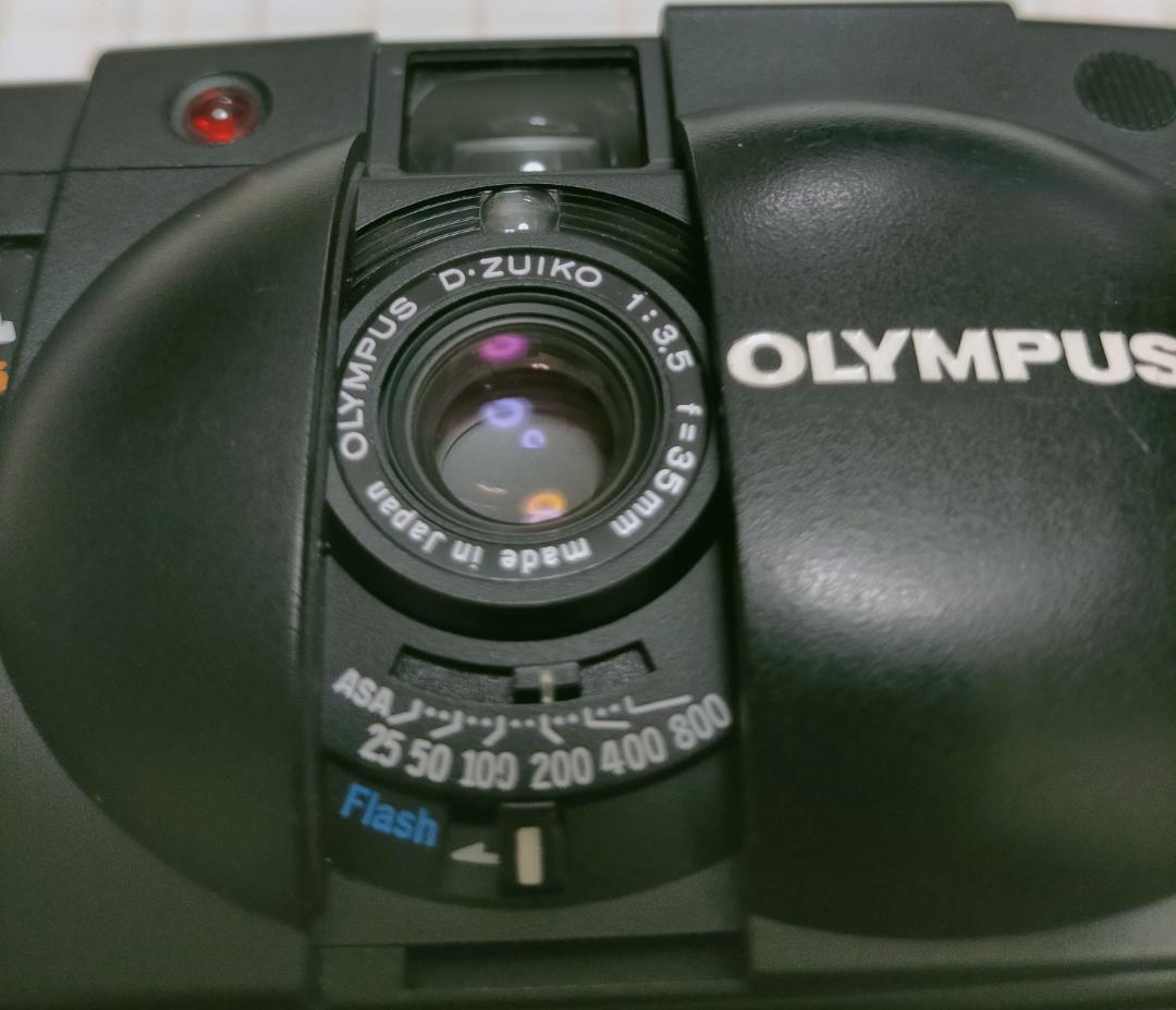 OLYMPUS　オリンパス　XA2 コンパクトフィルムカメラ　取説　ケース付き