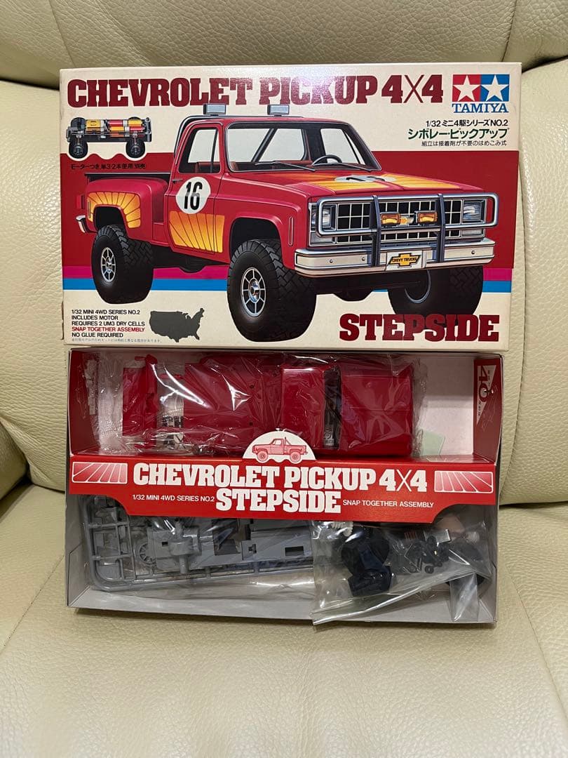 ラスト1台　小鹿タミヤ　ミニ四駆シリーズNo.2 シボレーピックアップ4WD