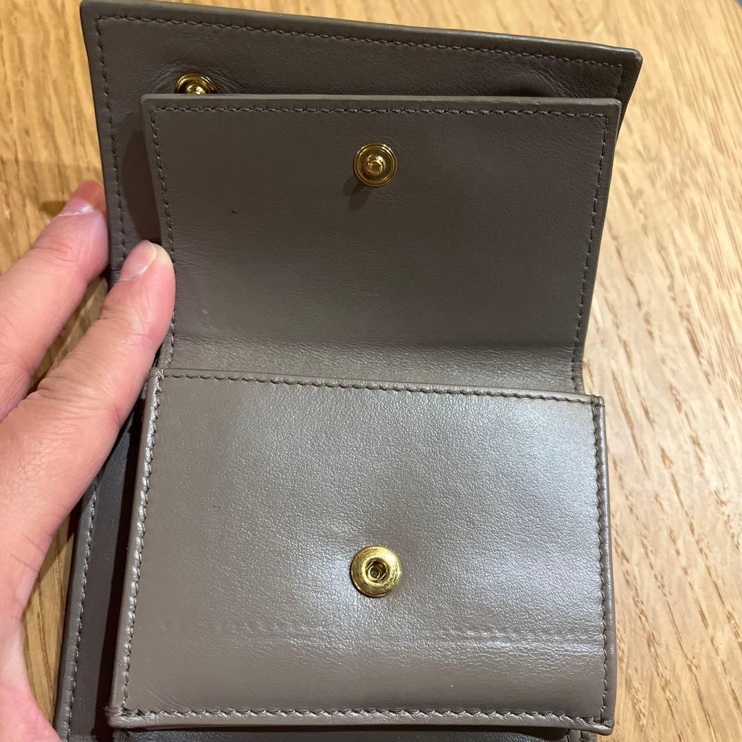 CELINE ミニ財布　スモールトリフォールド　三つ折り　刻印