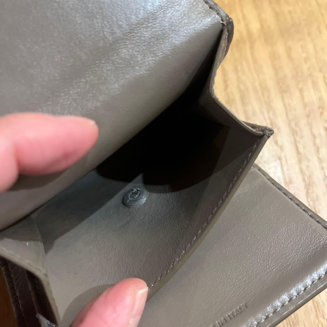 CELINE ミニ財布　スモールトリフォールド　三つ折り　刻印