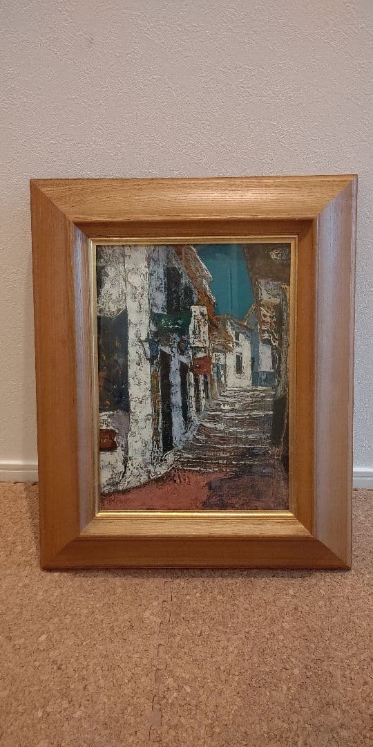 期間限定セール 額縁付　油絵