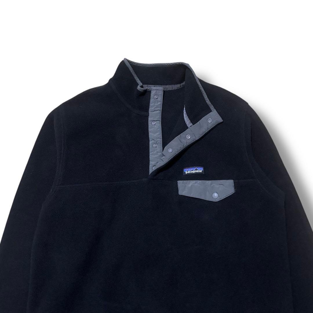 XL極美品 野村周平 黒 Patagonia シンチラ パタゴニア スナップT