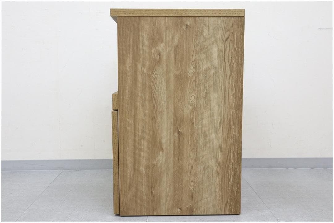 unico ウニコ ADDAY アディ デスクチェスト オープン 木製 オーク材