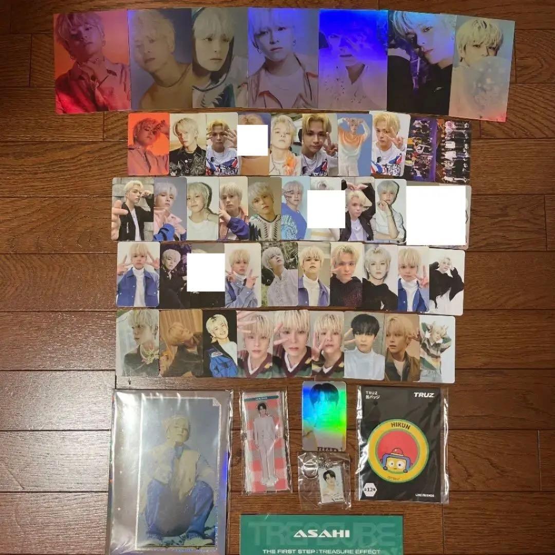treasure アサヒ 韓国 公式グッズ トレカ アクスタ アクキー